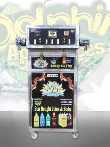 Portable Multi Flavored Instant Soda Fountain Machine