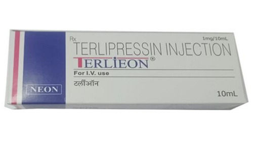 Indian Terlipressin Injection 1Mg/10Ml For Iv Use With 24 Months Shelf Life