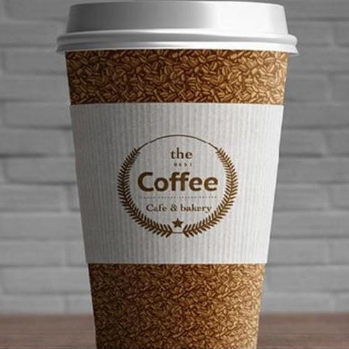 2 - 5 Mm Single Wall Printed Disposable Paper Coffee Glass