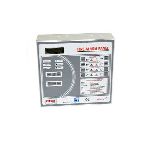 4 Zone Fire Alarm Panel - Color: Silver And Grey
