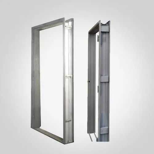 Frp 7 Feet 2.5 Feet Width Hinged Rectangular Shape Rust Proof Galvanized Iron Door Frame