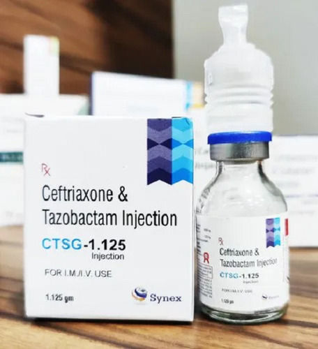 CTSG-1.125 सेफ्ट्रिएक्सोन और ताज़ोबैक्टम एंटीबायोटिक इंजेक्शन