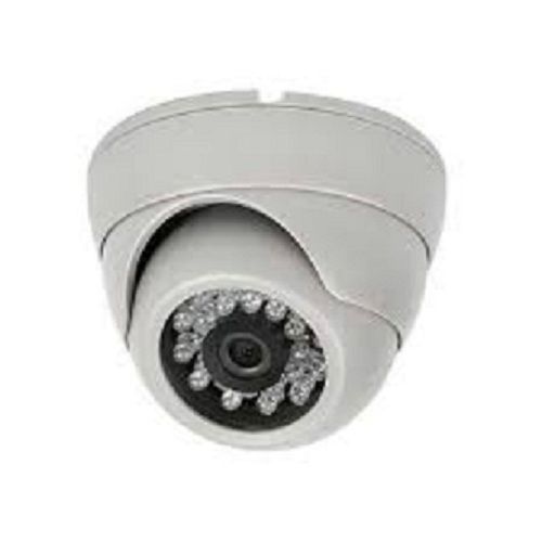 Day And Night Vision Ccd Sensor White Electric Dome Security Camera