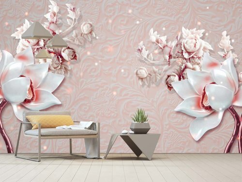 आवासीय और व्यावसायिक उपयोगों के लिए डिज़ाइनर विनाइल वॉलपेपर