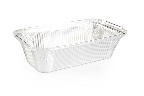 Disposable 660 ML Virgin Aluminum Foil Food Packaging Container