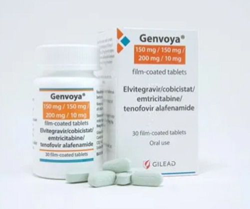 Genvoya Tablet For Oral Use, 30 Film Coated Tablet Bottle Pack