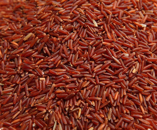 Hard Texture Long Grain Red Raw Rice, No Artificial Flavour