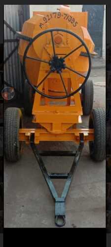 Heavy Duty Cement Mixer, 8 Horse Power And 10 Mm Drum Plate