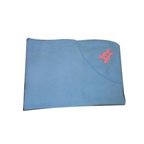 घर और बिस्तर के लिए नेवी ब्लू लाइटवेट सॉफ्ट प्लेन स्टाइल प्रिंटेड पैटर्न बुना हुआ बेबी ब्लैंकेट