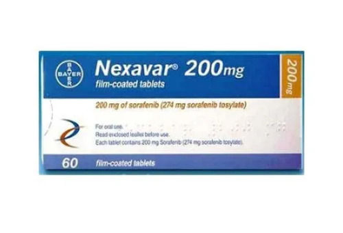 Nexavar Tablets 200mg, 60 Film Coated Tablets Box Pack For Oral Use Only