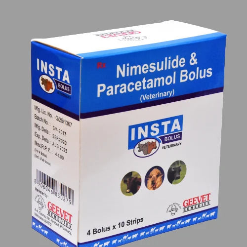 Nimesulide And Paracetamol Bolus