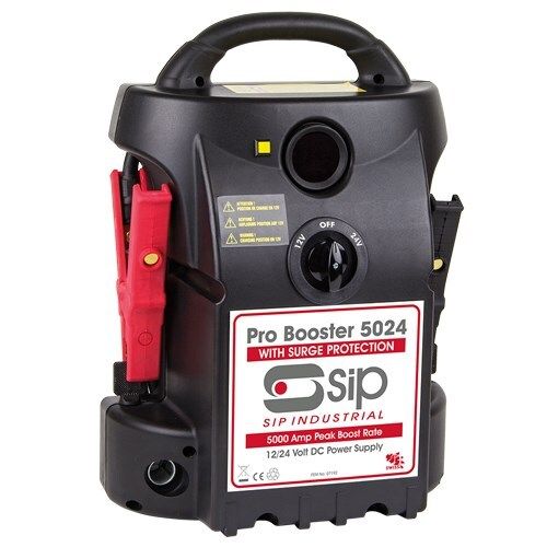 SIP 5024 12v/24v Professional Battery Booster with 1 Year of Warranty