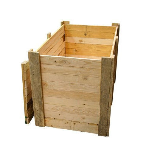 Wooden Cases With 20-30 Kilograms Capacity For Apparel Packaging