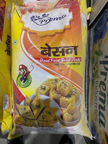 100% Pure Chana Daal Prema Besan With Packaging Size 10 Kg and 6 Months Shelf Life