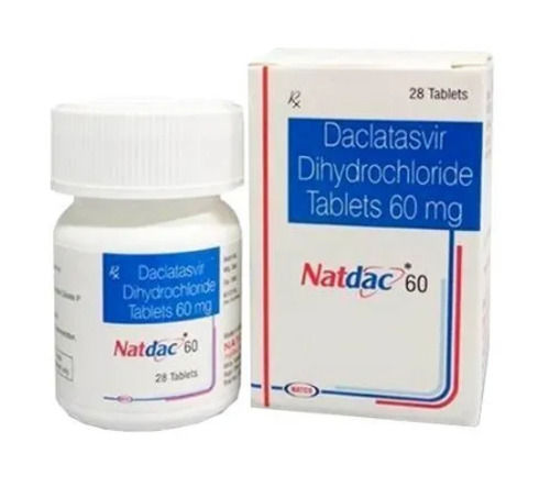Daclatasvir Dihydrochloride Tablets 60mg, 28 Tablets Bottle Pack