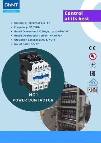 Nc1 Power Contactor Application: Commercial