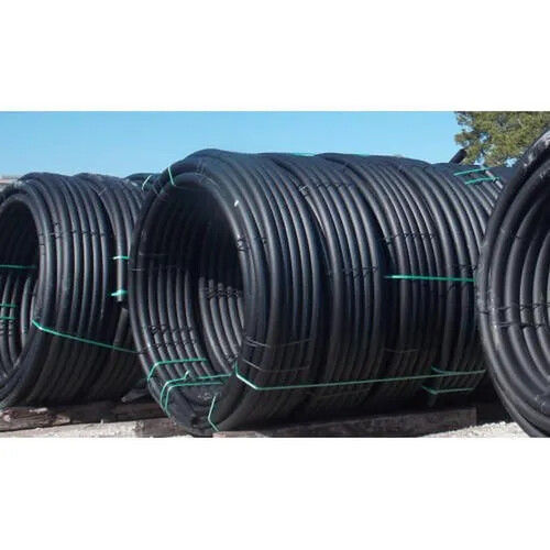 Plastic 90 Mm Black Hdpe Pipe For Drinking Water, Six Meter Unit Length