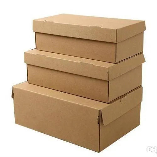 Biodegradable 175 GSM 3 Ply Kraft Paper Corrugated Packaging Box for Retail Industry