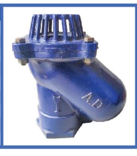 Cast Iron Ball Foot Threaded Valve With Size 25 Mm - 100 Mm, Blue Color Usage: Industrial