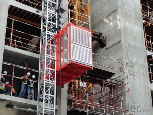 Industrial Elevator For Construction Usage With Operating Height Upto 50 Feet