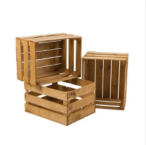 Industrial Wooden Fruits Packaging Crate