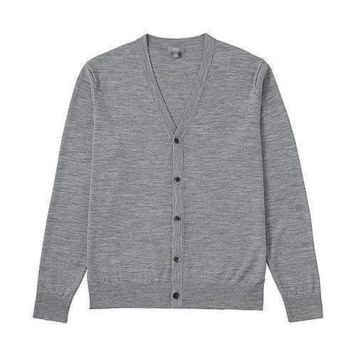 Long Sleeves Computer Knitted V-Neck Style Woollen Ladies Cardigan