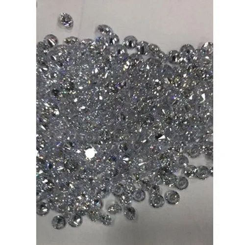 Silver Cubic Zirconia