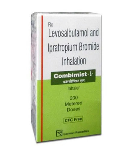 Combimist L Levosalbutamol And Ipratopium Bromide Inhaler, 200 Metered Doses