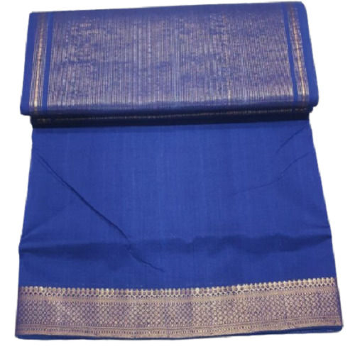 Blue Cotton Saree 