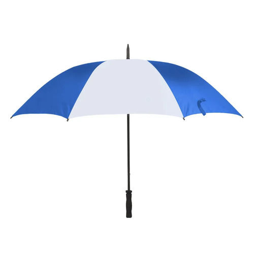 White With Blue Foldable Environmental Friendly Golf Umbrella 