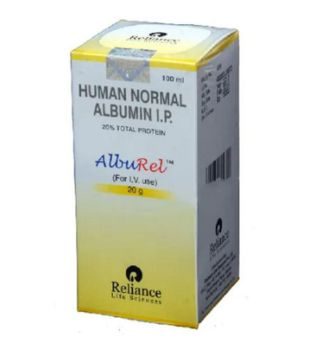 Human Normal Albumin I P 20% 100ml For IV Use