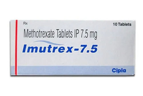 Imutrex Methotrexate Tablets Ip 7.5mg, 10 Tablets Strip Pack