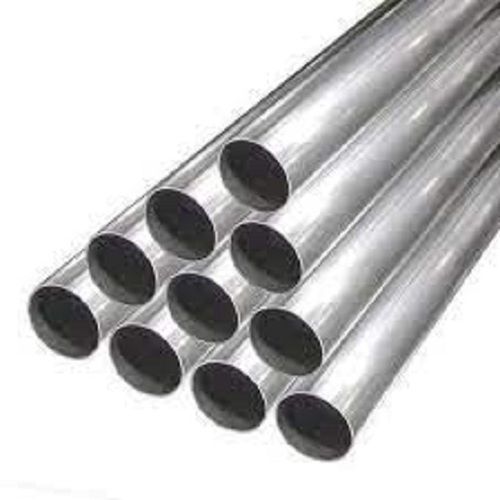 Length 6 Meter Silver Round Shape Hot Rolled Polished Finish Mild Steel Gi Pipes