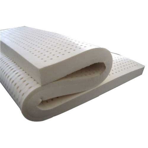 White Light Weight Quick Dry Plain Style Cotton Fabric Natural Latex Mattresses