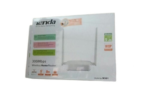 Tenda Home Router Dimension(L*W*H): 127.4*90.5*26 Millimeter (Mm)