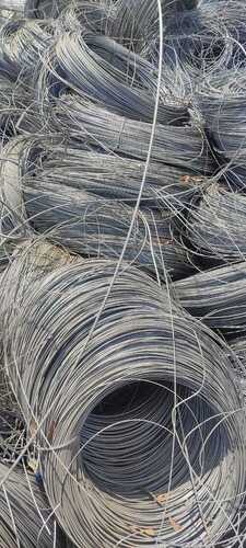 Blue 0.3Mm To 4Mm Metallic Silver Aluminium Wire, Bundle Packaging