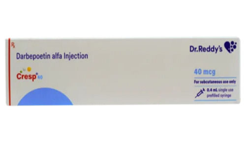 CRESP 40 Darbepoetin Alfa Injection 40mcg/0.4ml Single Use Prefilled Syringe