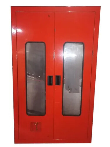 Double Door Fire Hose Reel Box (750X400X200 Mm) - Application: Industrial