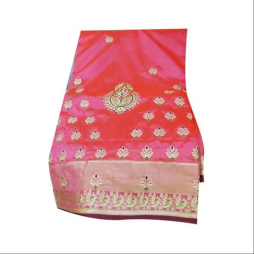 Blue Pink Cotton Silk Sarees