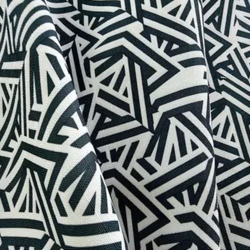 Printed DWR Cushion Upholstery Fabric For Home Furnishing