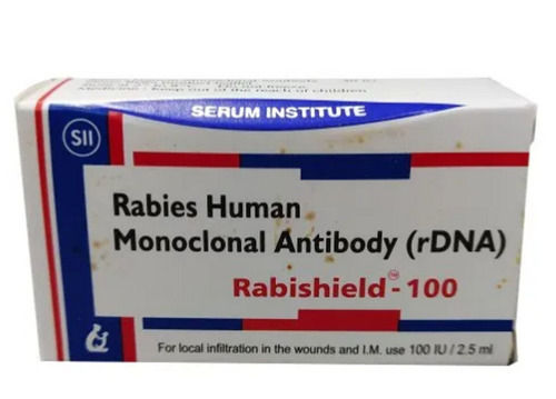 Rabies Human Monoculonal Antibody Vaccine (r-DNA) 100 IU/2.5ml