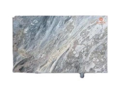 Blue Rectangular Polished Strong Non-Slippery Wear Resistant Marble Slabs