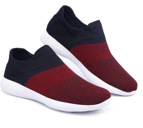 Red and Black Colour Sports Shoes for Men