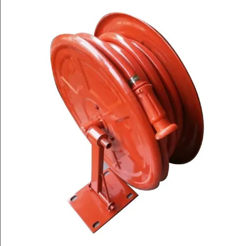 Round Red Fire Hose Reel Drum - Application: Industrial