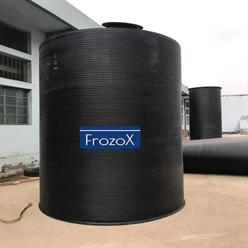 Grey-Off White 500-60000 L Vertical Atmospheric Pressure Manual Hdpe Chemical Storage Tanks