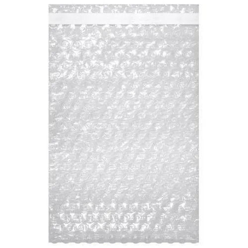 6.5 X 8inch Transparent White Rectangular Ldpe Sealed Air Bubble Bags For Packaging Use