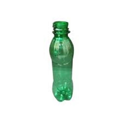 Environmental Friendly Soft Green Screw Cap Plastic Pet Bottle Lightweight Soft Hardness