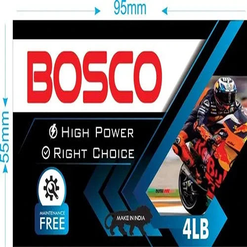 Heat Resistance And Excellent Finish Dimensional Accuracy Easy To Install Bosco Battery