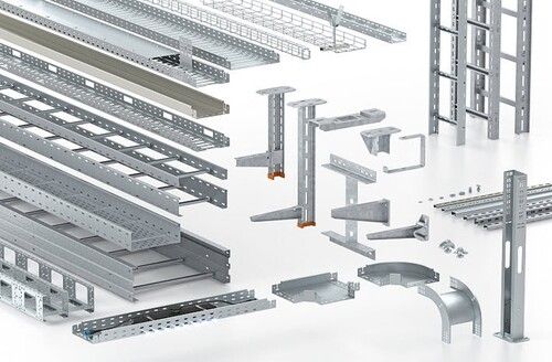 Industrial Corrosion Resistant Modular Ladder Type, Walkable Cable Trays