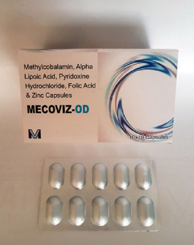 Gray Methylcobalamin, Alpha Lipoic Acid Pyridoxine Hcl, Folic Acid And Zinc Capsule